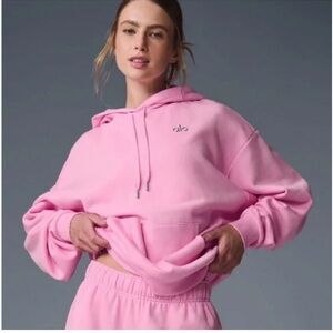 Alo Accolade Hoodie Sweet Pink XL